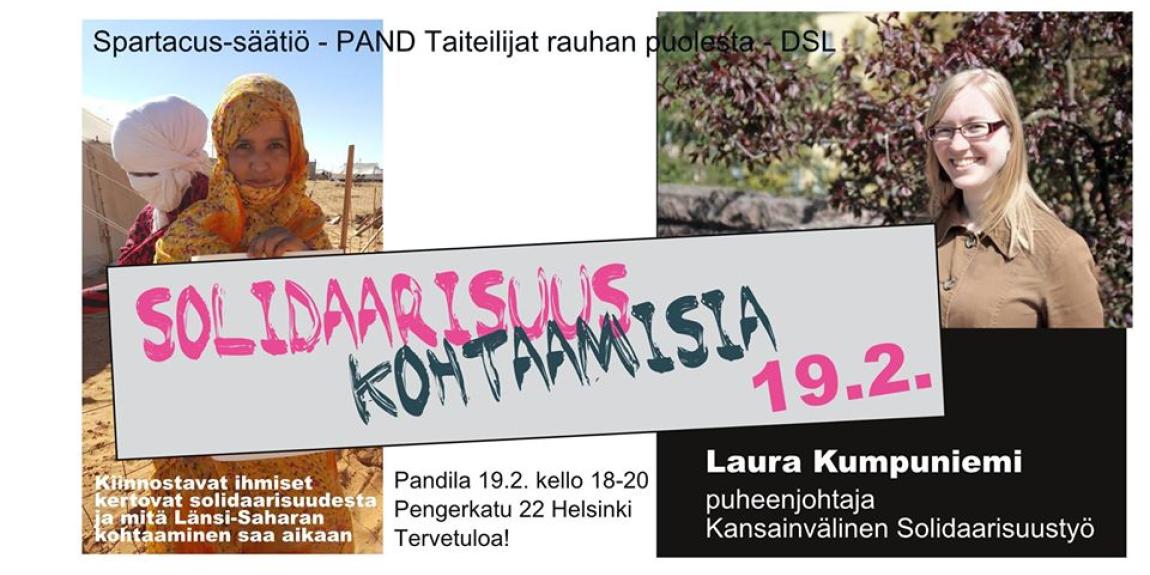Laura Kumpuniemi Solidaarisuuskohtaamisia keskustelutialisuudessa