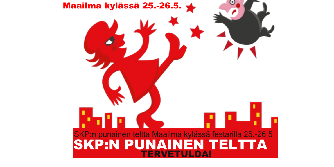 SKP:n Punainen teltta, Maailma kylässä festivaali 2019