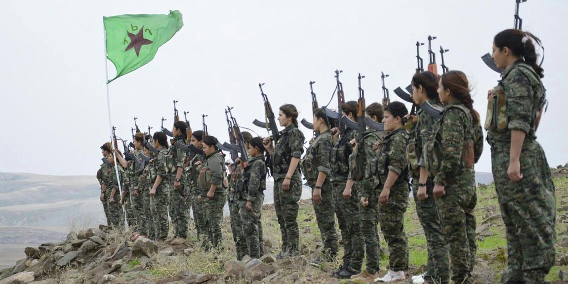 PKK:ta tukeva YPJ on mukana nyt käytävissä puolustustaisteluissa. Kuva Kurdishstruggle