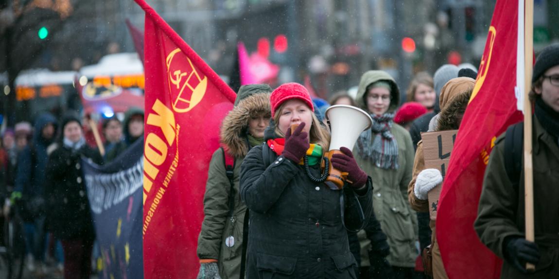 naistenpäivä Petra Packalén tasa-arvo kommunistit kommunismi