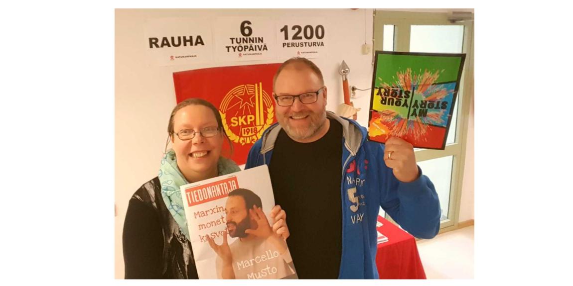 Tiina Sandberg, JP (Juha-Pekka) Väisänen, Ta Tieto Oy, Spartacus-säätiö, SKP