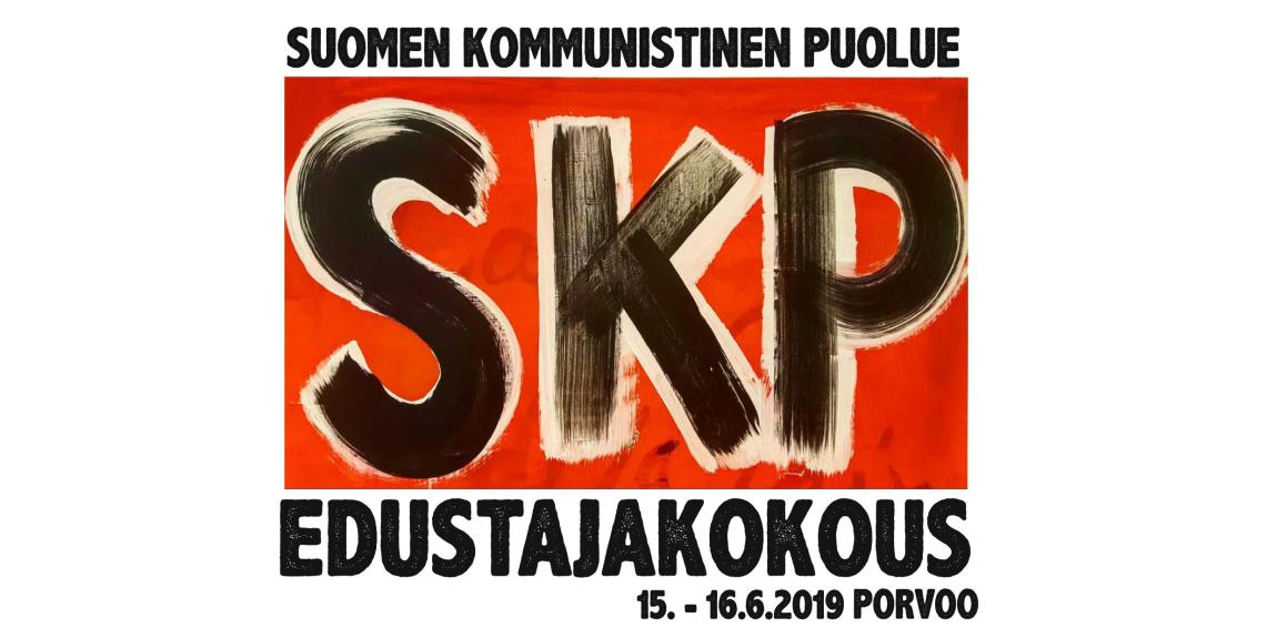 SKP, edustajakokous, 15.-16.6.2019, Porvoo