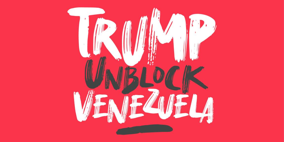 Trumpin on peruttava ihmisoikeuksia rikkova Venezuelan kauppasaarto.