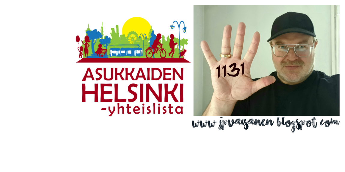 JP Väisänen on Asukkaiden Helsinki yhteislistan kuntavaaliehdokas Helsingissä 