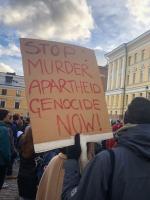 Mielenosoitus Vapaa Palestiina Helsinki 20.10.23 Kuva Emma Grönqvist