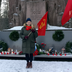 Petra Packalén punaiset luokkasota sisällissota 1918 kommunismi SKP Tampere Kalevankangas
