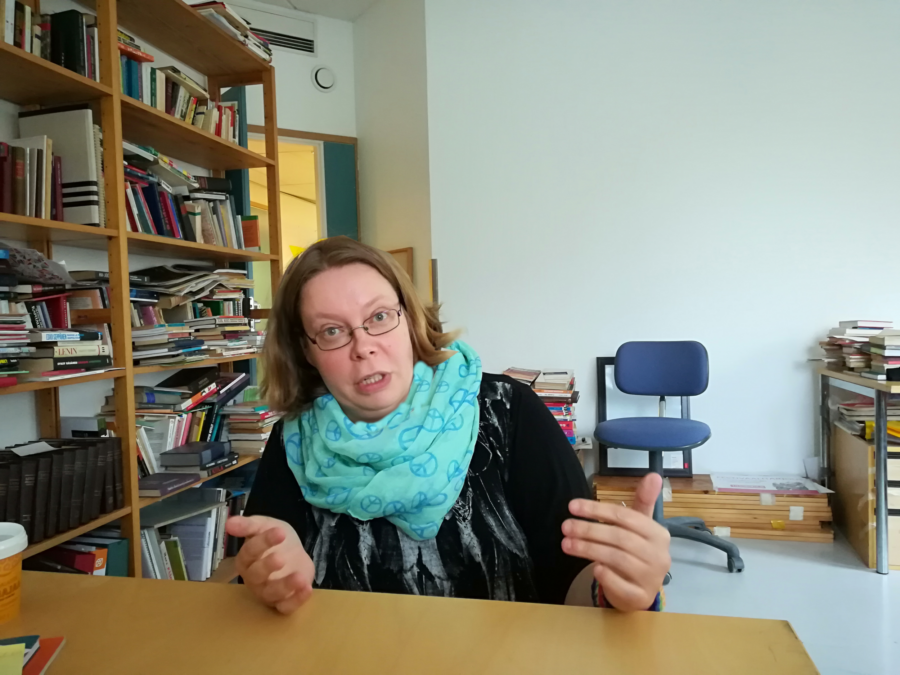 Tiina Sandberg pitää vanhusten ja vammaisten asemaa yhteiskunnassa nyt liian heikkona.