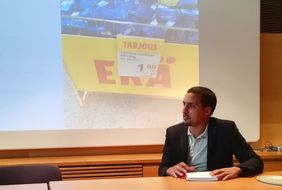 Mohamed Jalihenna ja Suomessa myynnissä olevat Länsi-Saharan alueelta kalastetut sardiinit