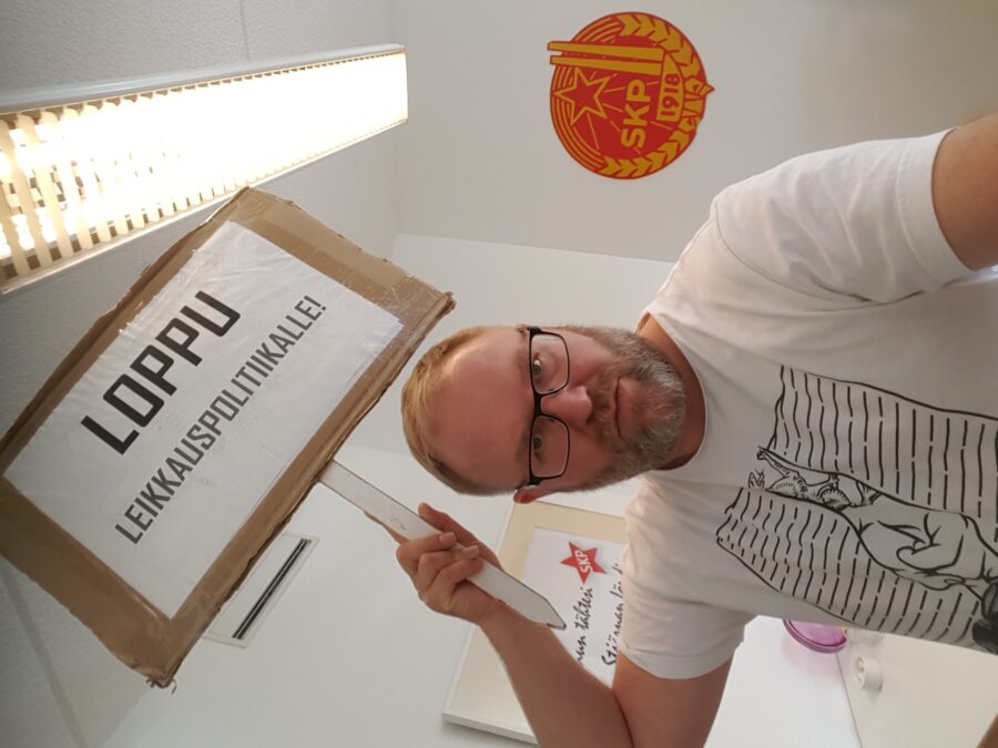 SKP:n puheenjohtaja JP ( Juha-Pekka) Väisänen