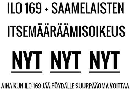 ILO 169 on ratifioitava