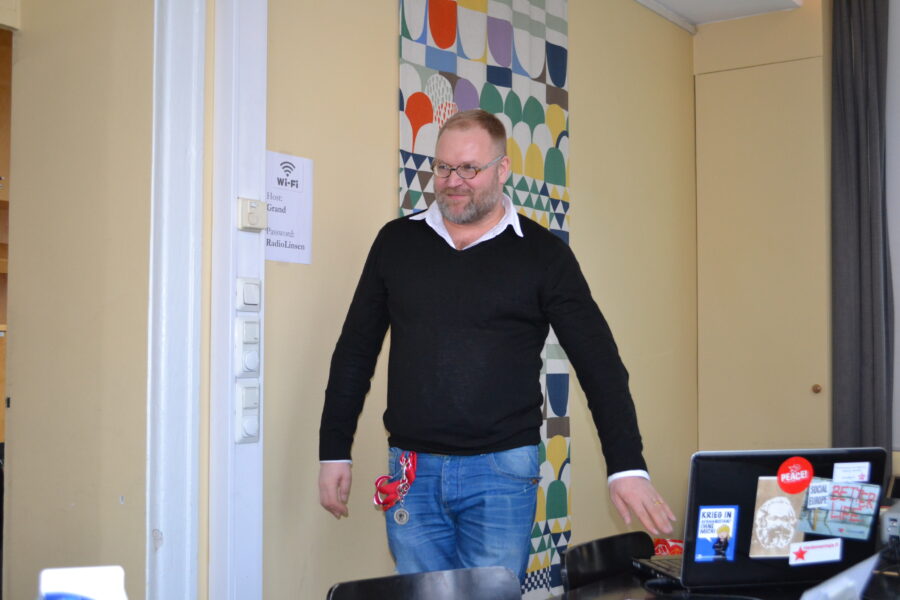 JP Väisänen on Helsingin kaupungin kulttuuri- ja kirjastolautakunnan jäsen