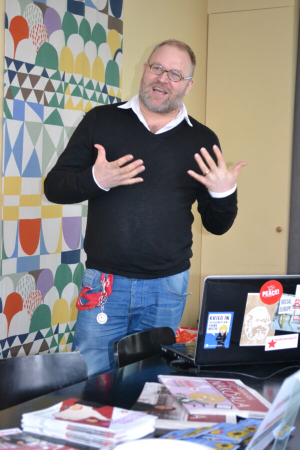 SKP:n puheenjohtaja JP Väisänen