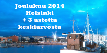 Mittaushistorian toiseksi lauhin joulukuu koettiin 2014.