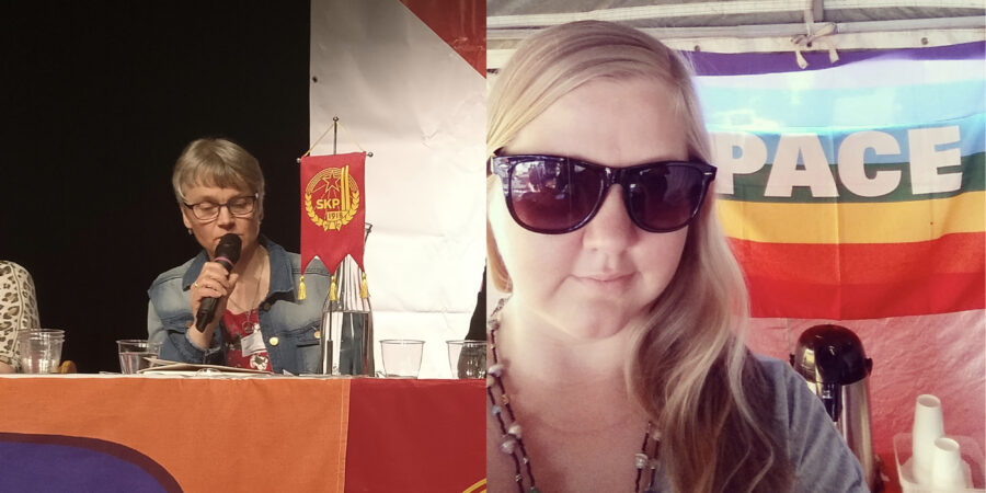 Mervi Grönfors ja Petra Packalén