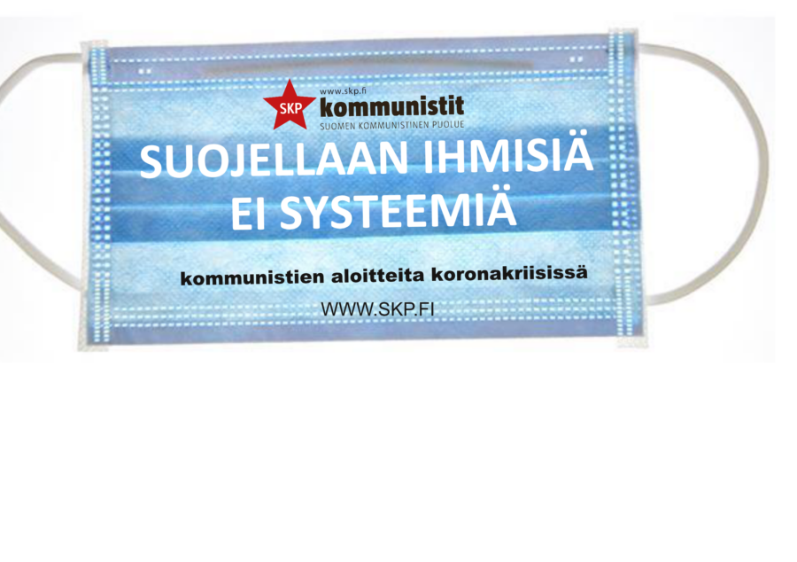 Kommunistien aloitteita koronakriisin torjumisessa