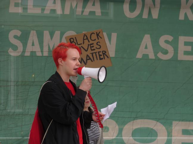 JIri Mäntysalo on Kommunistinuorten puheenjohtaja