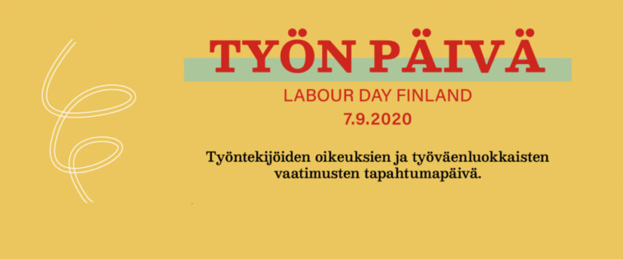 Työnpäivän banneri