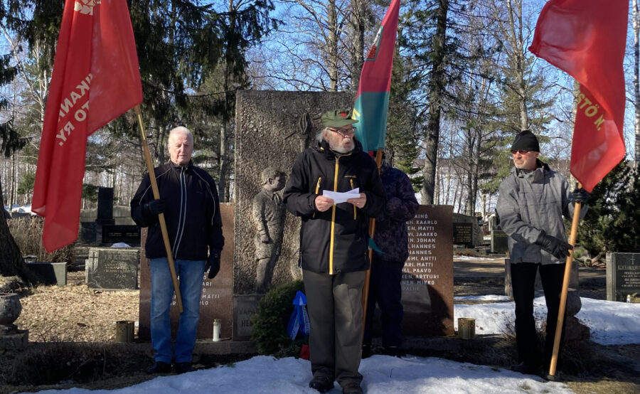 Tapio Siirilä vappu 2021 Peurasaari