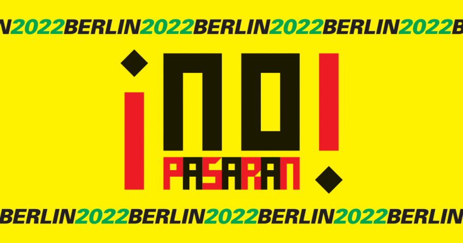 No Pasaran-tapahtuman mainoskuva.