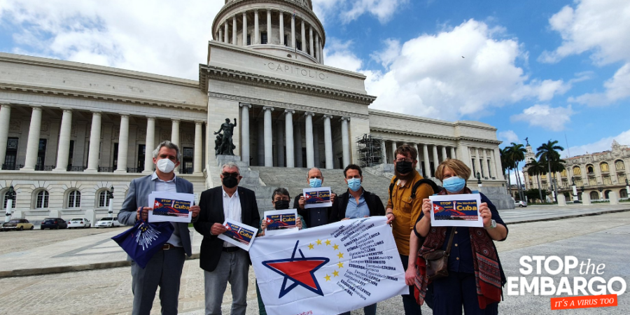 Euroopan vasemmiston edustajat Kuubassa.