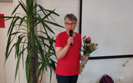 Mervi Grönfors valittiin SKPn varapuheenjohtajaksi Hauholla 23.8.2020