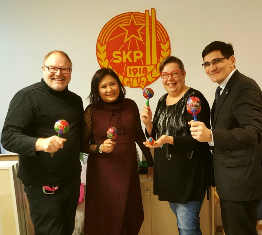 Nicaraguan virallinen vierailu SKP:ssä