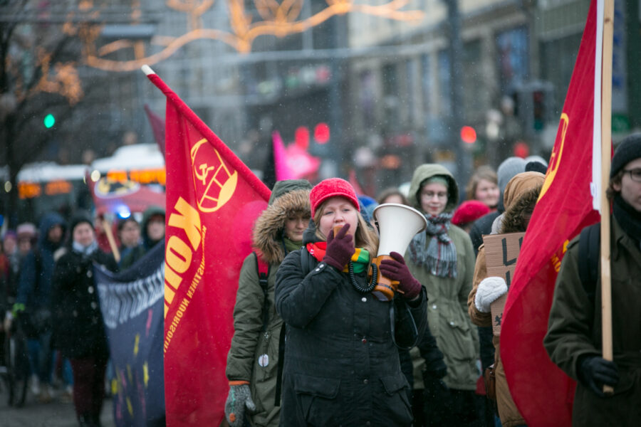 naistenpäivä Petra Packalén tasa-arvo kommunistit kommunismi