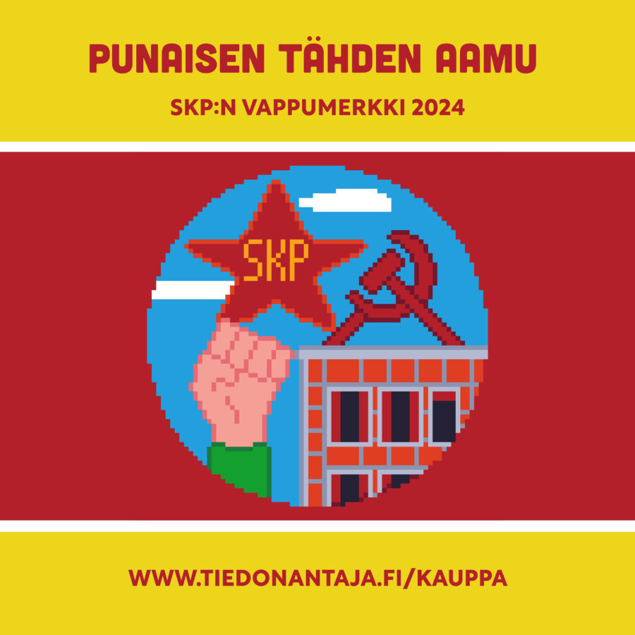 SKP vappumerkkimainos Tiedonantajan verkkokauppa 2024