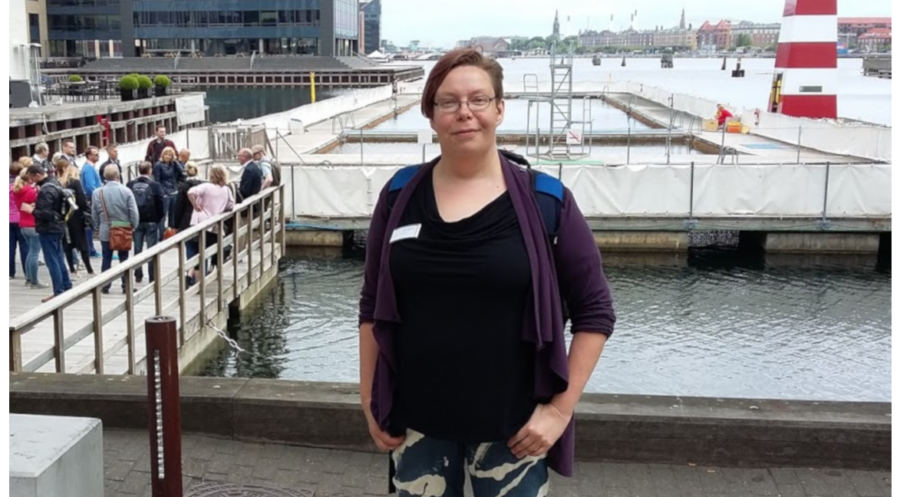 SKP:n pääsihteeri Tiina Sandberg yhdistäisi mielellään voimat DKP:n kanssa tulevissa EU-vaaleissa.