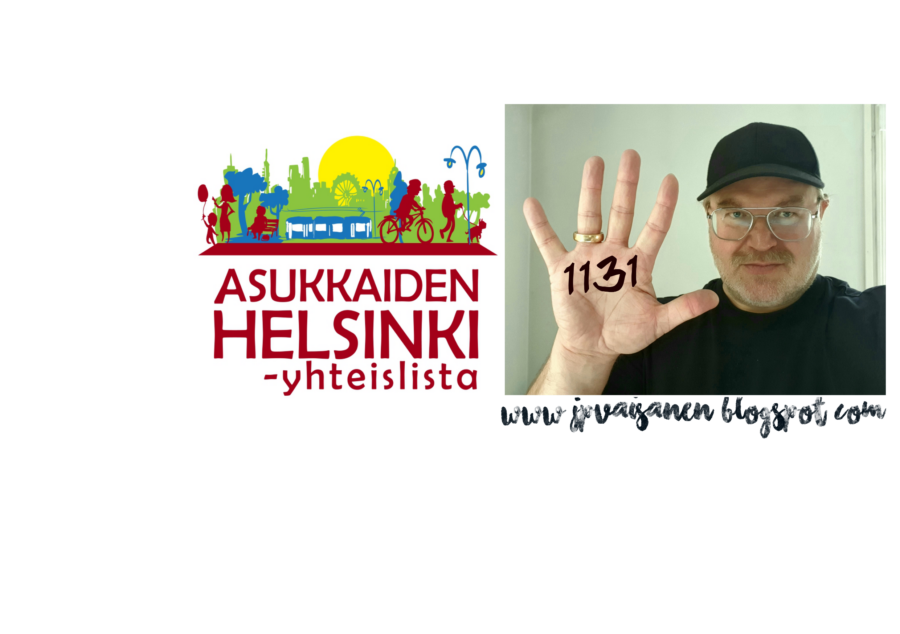 JP Väisänen on Asukkaiden Helsinki yhteislistan kuntavaaliehdokas Helsingissä