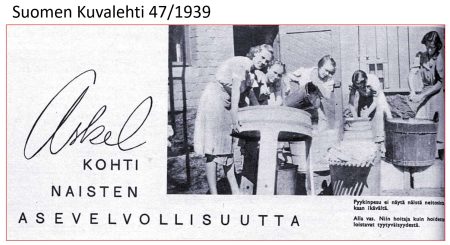 naisten asevelvollisuus