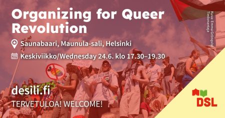 Organizing for queer revolution 2026 banner